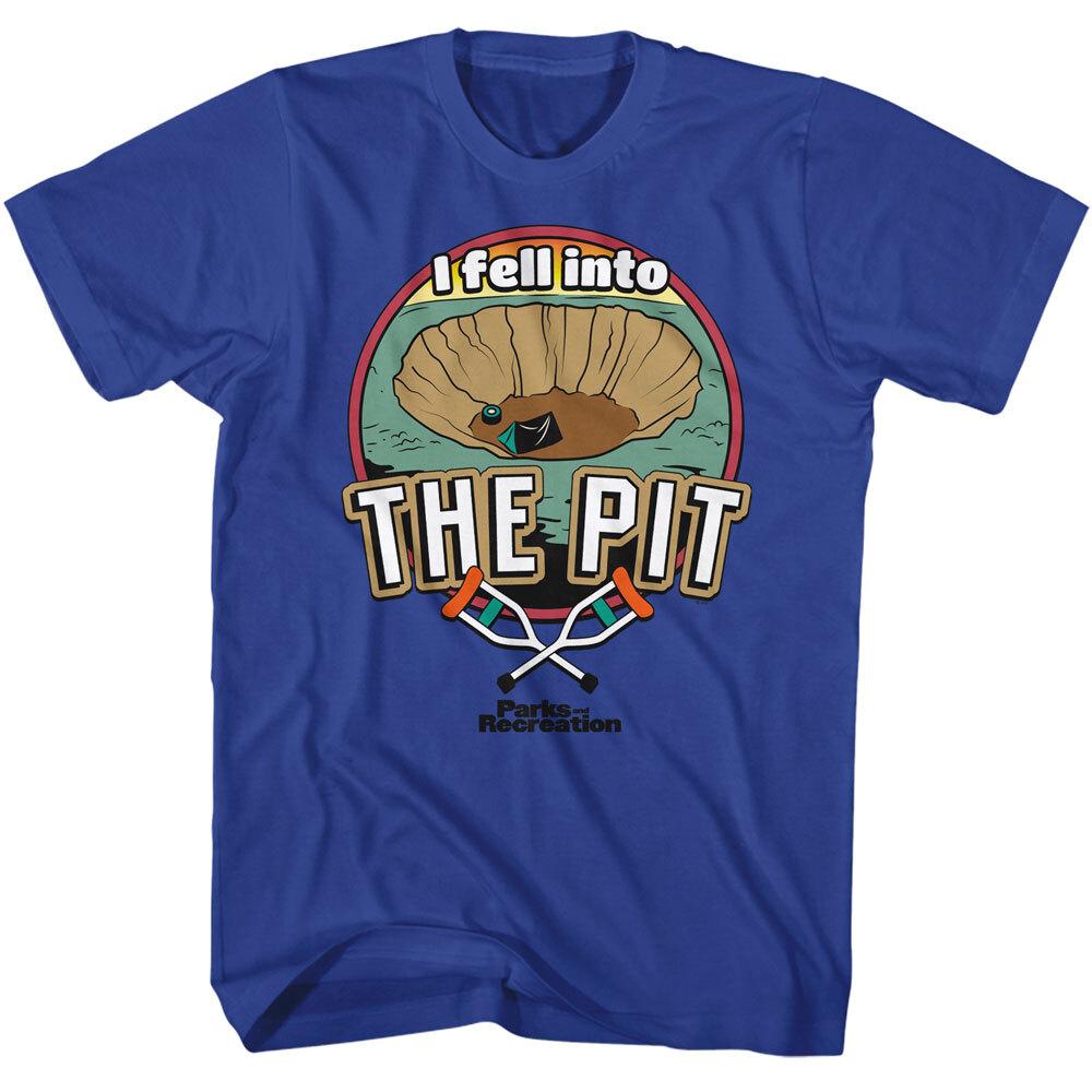 Parks and Recreation Andy I Fell Into The Pit Men T Shirt S