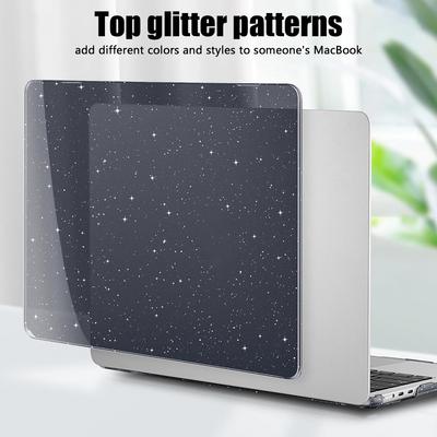 Para Macbookair Capa Protetora A1932 A2179 A2337 A1706 A1708 A1989 Capa Céu Estrelado Cristal Transparente Adequada para Capa Protetora Shell de Laptop Apple