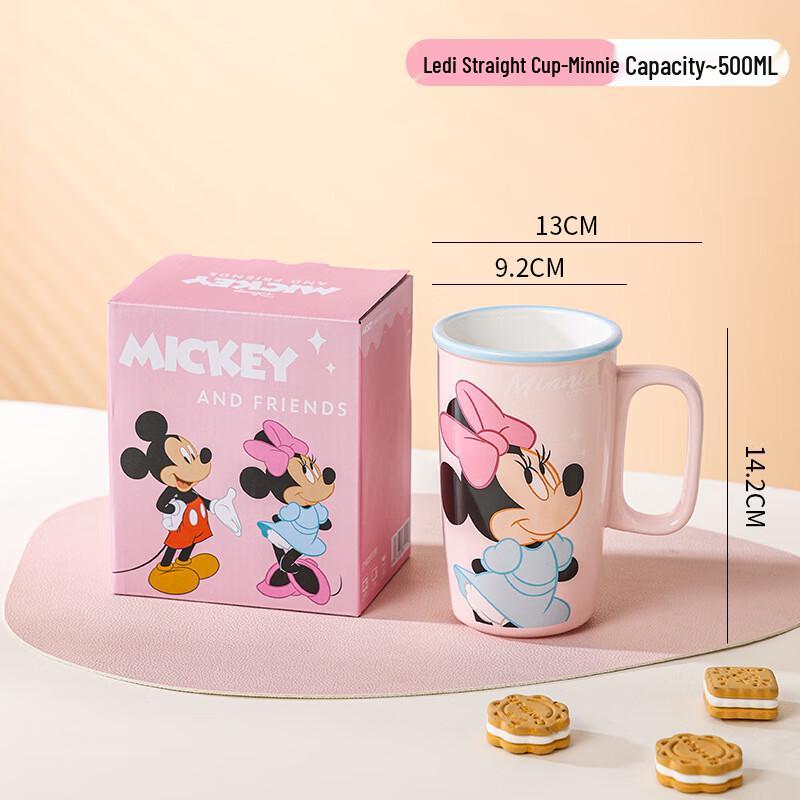 Minnie Cartoon Large Capacity Ceramic Mug