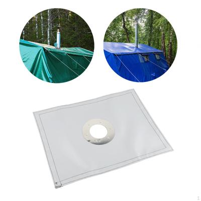 Jack de cheminée pour réchaud de tente de camping, Protection durable pour l'évacuation de la cheminée, Protection ignifuge pour la glace