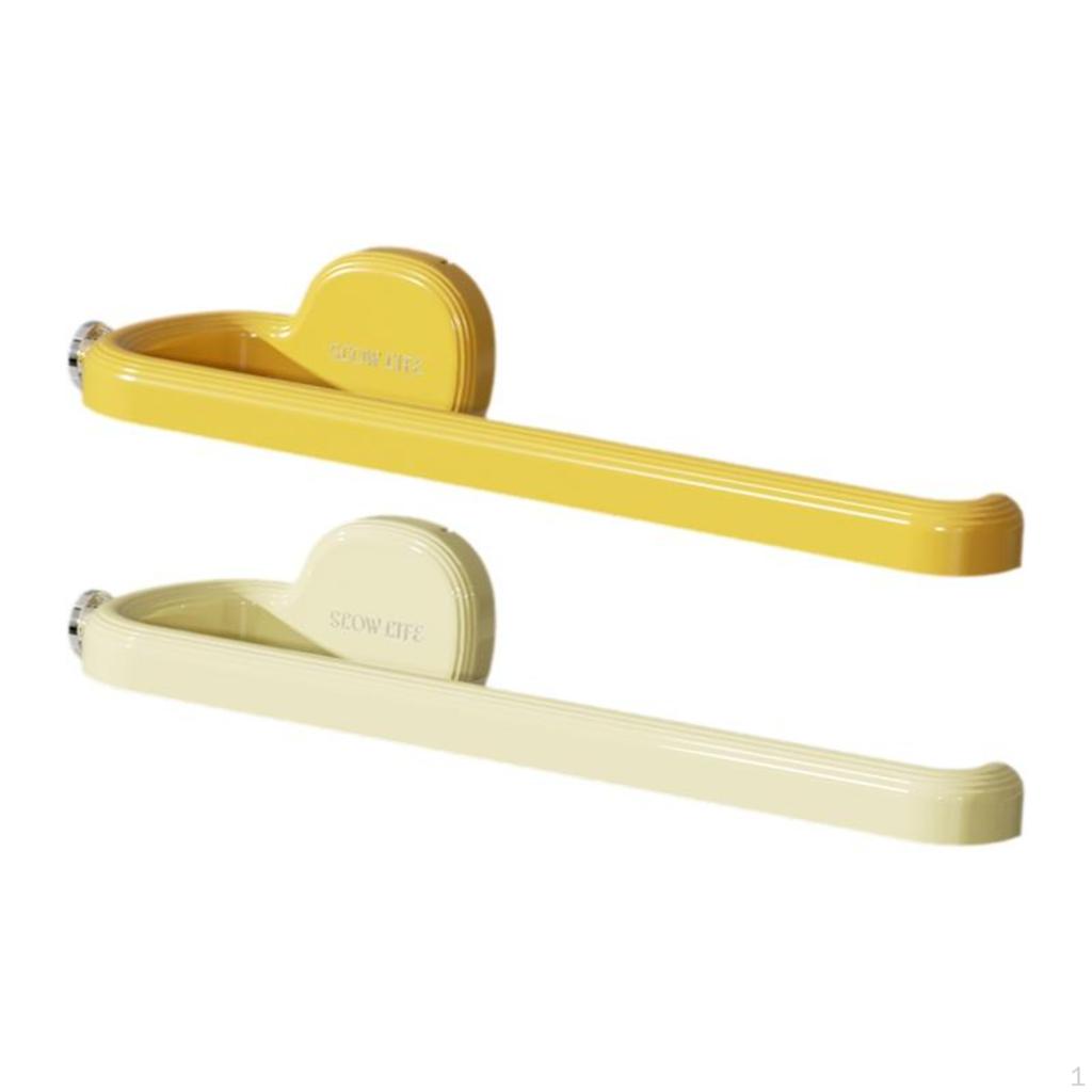 Paper Towel Holder, Suction No Kitchen, Organizer Cream White 1 Pack