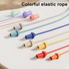1/2/3 Sets Kids Rope Untangling Game Twisted Rope Knots Challenge Board Game Logic Thinking Interactive Educational Elastic Rope Unhitching Toy