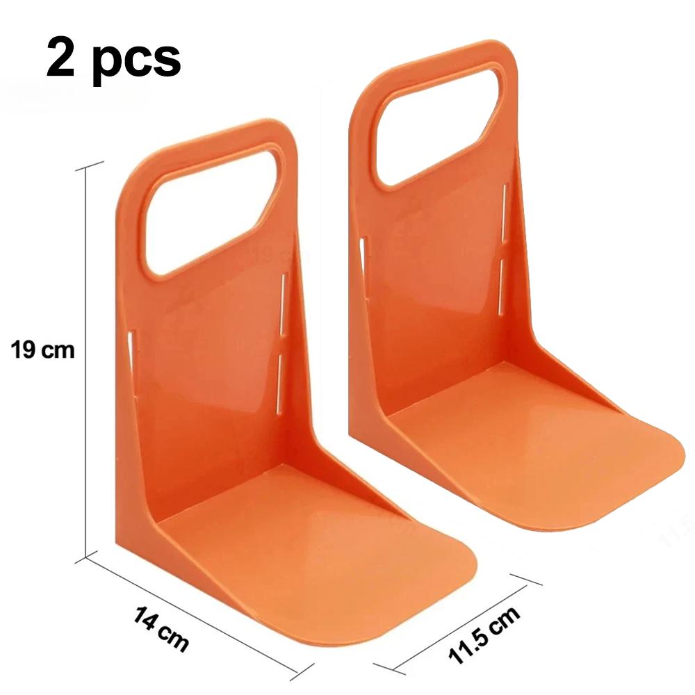 2PCS Multifunctional Car Back Auto Trunk Organizer Rack Luggage Box Stand Shake-proof Fence Storage Holder Tools