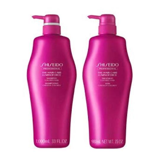 

Shiseido Lumino Force Шампунь 1000 мл и набор для лечения 1000 г