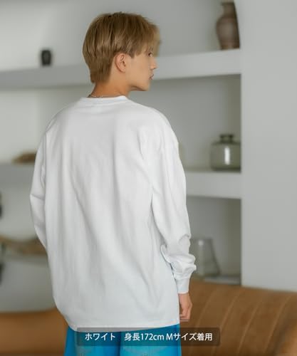 IMPROMES Casual SIDEWAYSTANCE Embroidered Downer Rat Long Sleeve T-Shirt, Men's, Purple