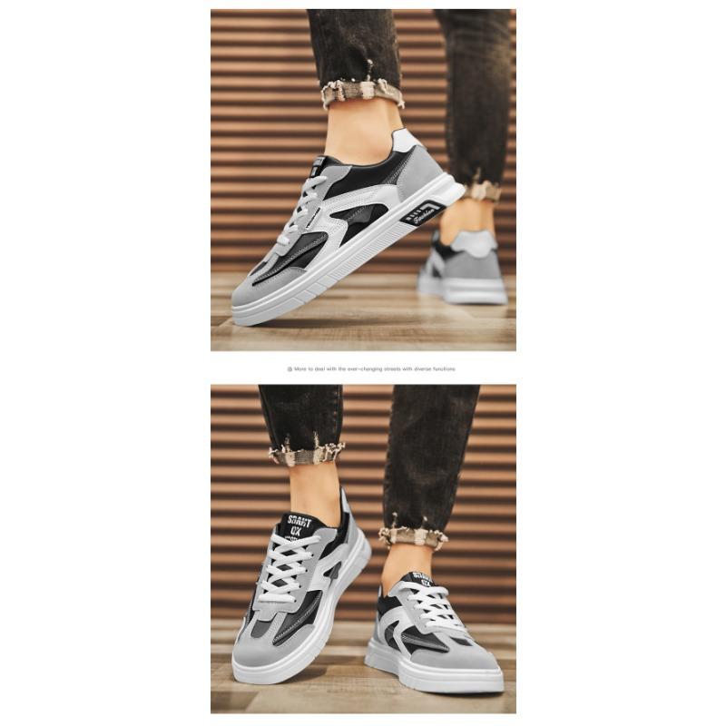 Herrskor i stor storlek, avslappnade låga sneakers, sportskor för studenter