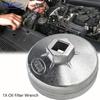 OEMASSIVE 1X For Porsche Cayman Boxster Mercedes Car Oil Filter Cap Socket Wrench 74mmx 14 Flute Removal Tool Car Engines Part