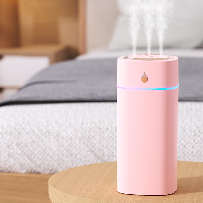 Ultra-leiser USB-Desktop-Luftbefeuchter mit großem Nebelausstoß und individuellem Logo