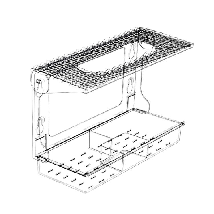 

Window Mount Bird Feeder For Wildlife Interaction Experience Large Capacity With Suction Cup