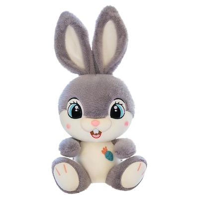 Bonecas de Desenho Animado com Orelhas Longas Boneca Calmante para Bebê, Boneca de Páscoa Infantil, Presente Criativo Fofo para a Primavera, Presentes de Aniversário