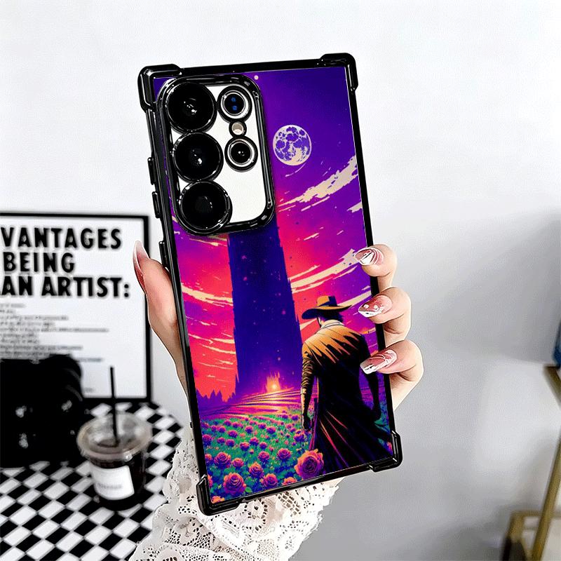 Stephen King The Dark Tower Soft Phone Case For Samsung Galaxy S26 Ultra S25 Edge S24 FE S23 Plus S22 S21 + S20 Plating Anti-Fal