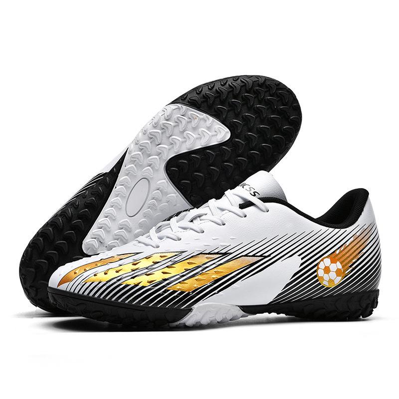 Low-top Student Training Sneakers Spikes 2025 Children's Men's Women's Football Shoes Grass Game Broken Shoes New