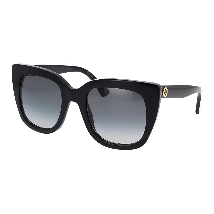 GUCCI Eyewear Cat Eye Frame Sunglasses Women s 51 чёрный