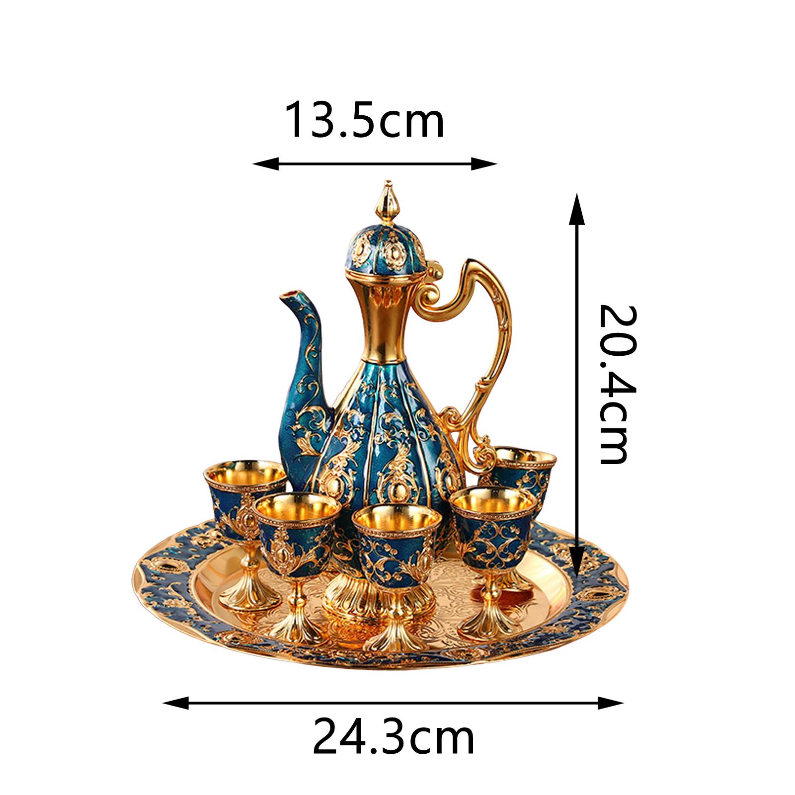 Vintage Turkish Coffee Pot Set Model