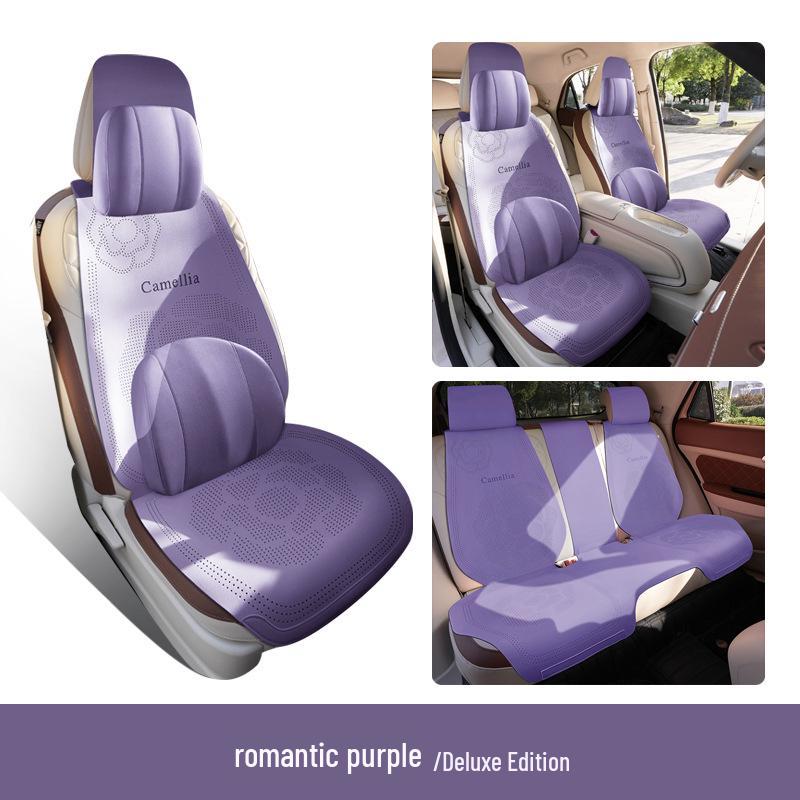 Breathable Suede Seat Covers for Geely Galaxy L7 Dragon MAX & Starship Asian Games Edition
