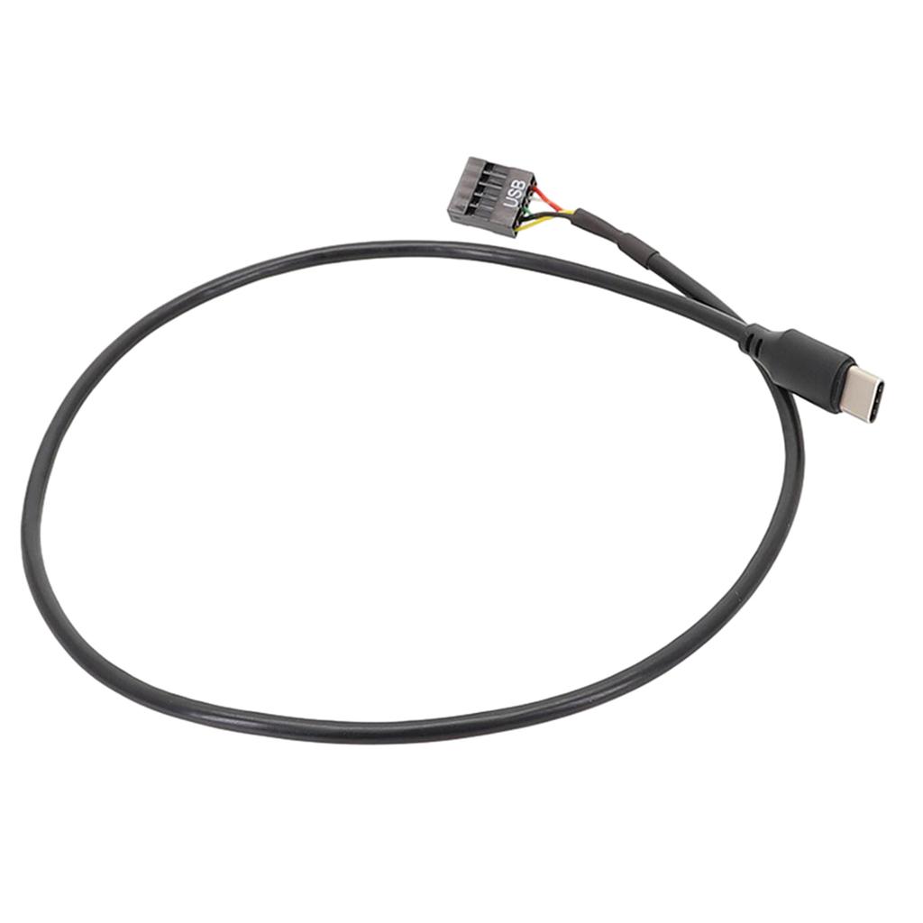 Motherboard USB 9pin To Type C Cable Shielded USB Cable USB Cable for Graphics Card USB Cable for Lighting Control