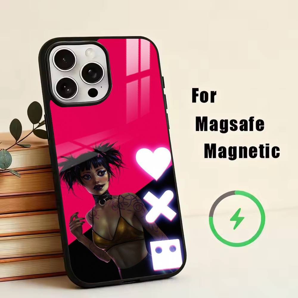 Love, Death & Robots Phone Case For iPhone17,16,15,14,13,12,11 Plus,Pro Magnetic For Magsafe Wireless Charging