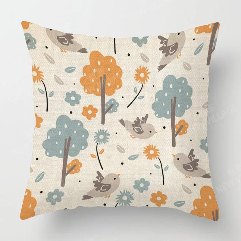 

Современный декор гостиной дома Наволочки для подушек Подушка диван 35x35см 40x40 60x60см 45x45см 40*40 наволочка бохо растение скандинавский 16x16in 40x40cm