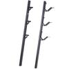 Trimmer Rack, 3 Place Weeder Trimmer Rack, Locking Trim Holder Landscape Trailer Rack Carrier Mount On Open Pickup/Trailer Enclosed Trailers, Pair
