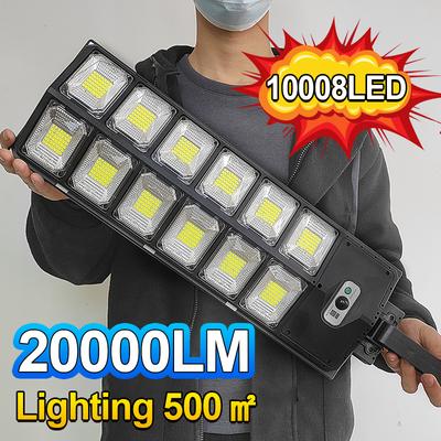 Lampy solarne zewnętrzne lampa solarna z czujnikiem ruchu pilot zdalnego sterowania lampa punktowa zasilana energią słoneczną lampa ścienna
