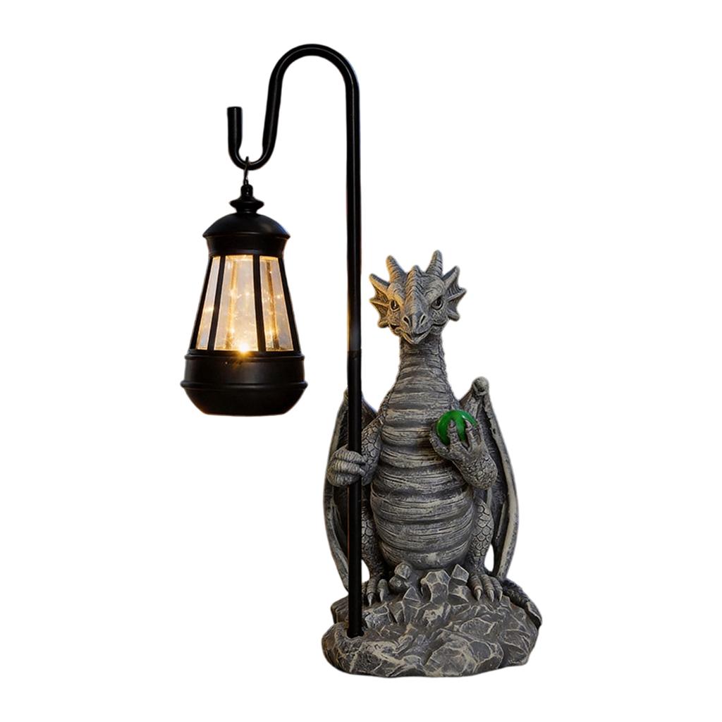 -Powered Resin Statue with for Outdoor Garden Decoration