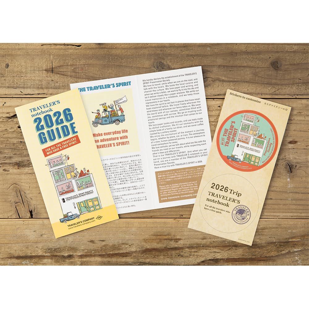 Notebook Planner Refill 2026 A5 Slim Monthly 14494006 December Traveler's (Starts 2025)