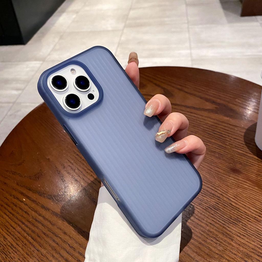 Samsung S25ultra Matte Skin feeling Mobile Phone Case S24plus Corrugated Plane Powerful Magnetic Case