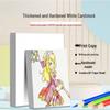 Double-Sided White Cardstock: A5/B5/B4, 300g, Extra Thick & Hard for Watercolor & Oil Painting.