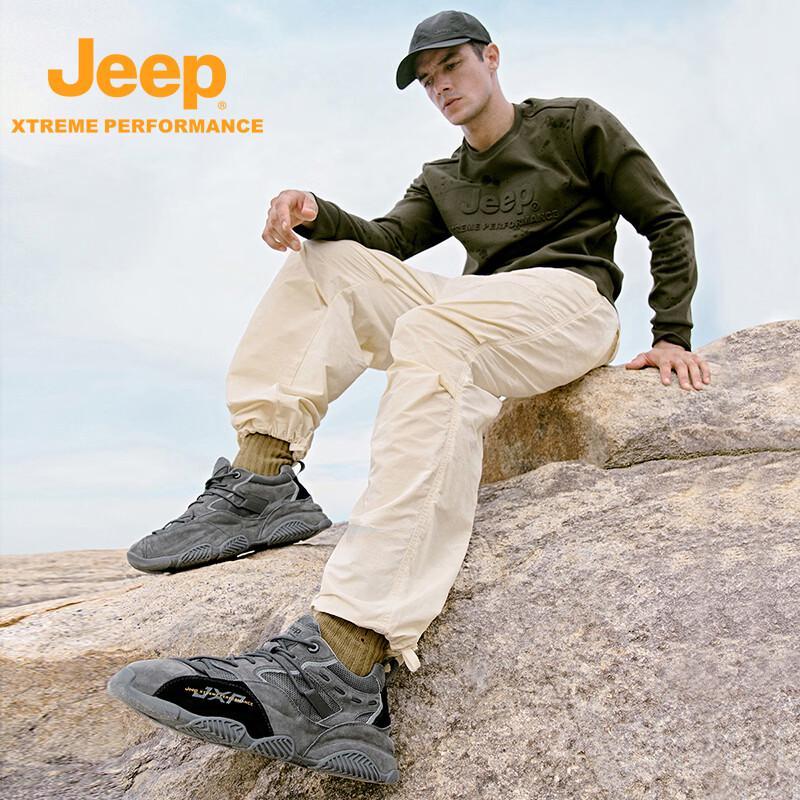 JEEP Men s Anti-slip Outdoor Hiking Shoes 41