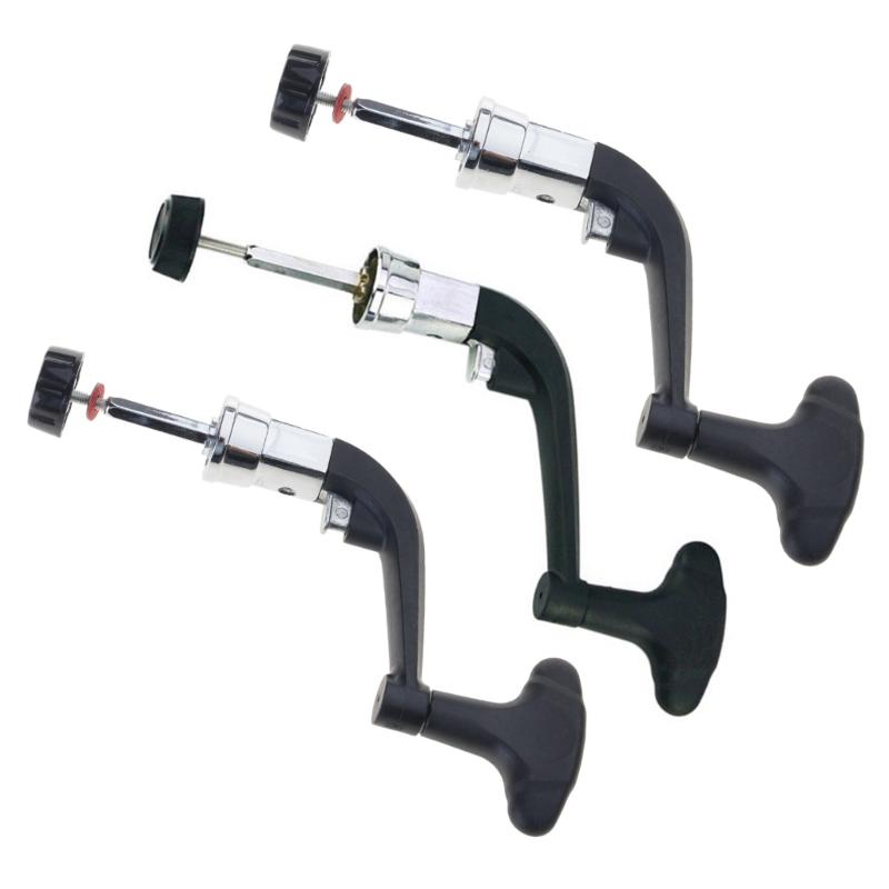 Rotating Reel Handle Arm Grip Semi Metal Reel Power Handle Knob Fishing Reel Handle Grip Fishing Accessories