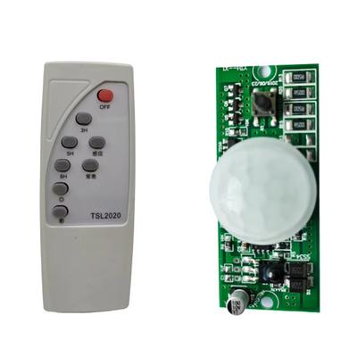 3.2V 3.7V Solar Wall Lamp Controller Human Body Infrared Induction Circuit Board W/ Remote Control Automatic Control Lamp Board