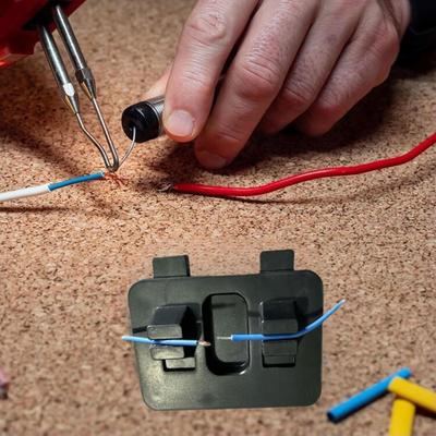 Plastic Wire Welding Fixture W/ Suction Bracket Electric Wire Welding Fixture Clamp Holder Workbench TIG Spot Soldering Tool