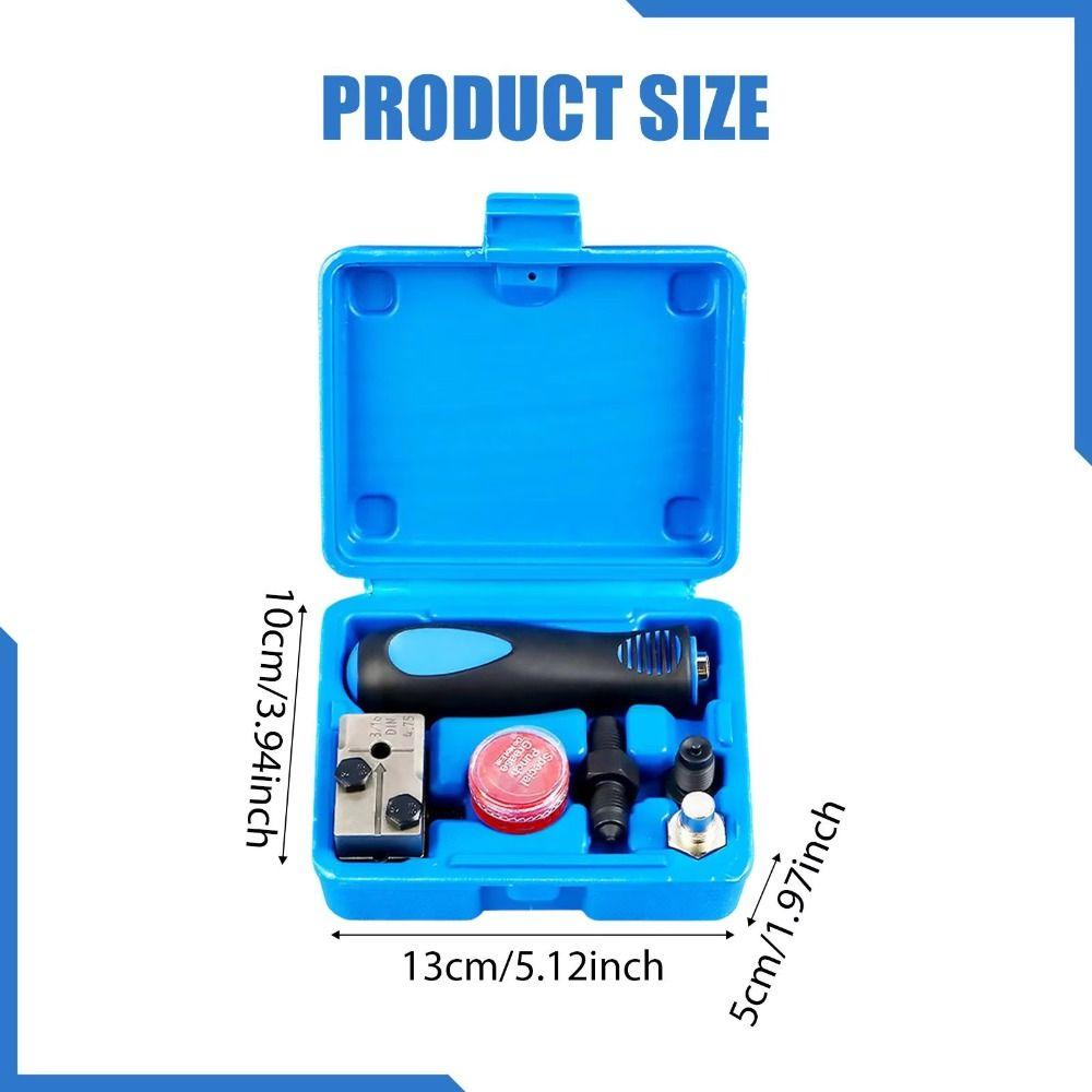 Mushroom Head Double Flaring Kit Zinc Zinc Alloy Construction Single Flaring Kit  Truck Repair