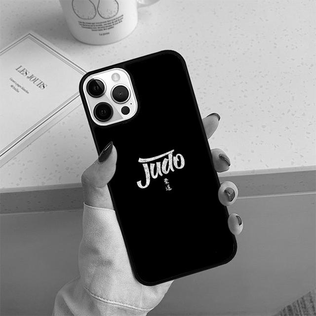 Custodia per Telefono Judo Marziale Giapponese Per iPhone 17 Air 14 15 16 13 12 Cover Per Apple 14 15 16 Pro Max Plus Coque
