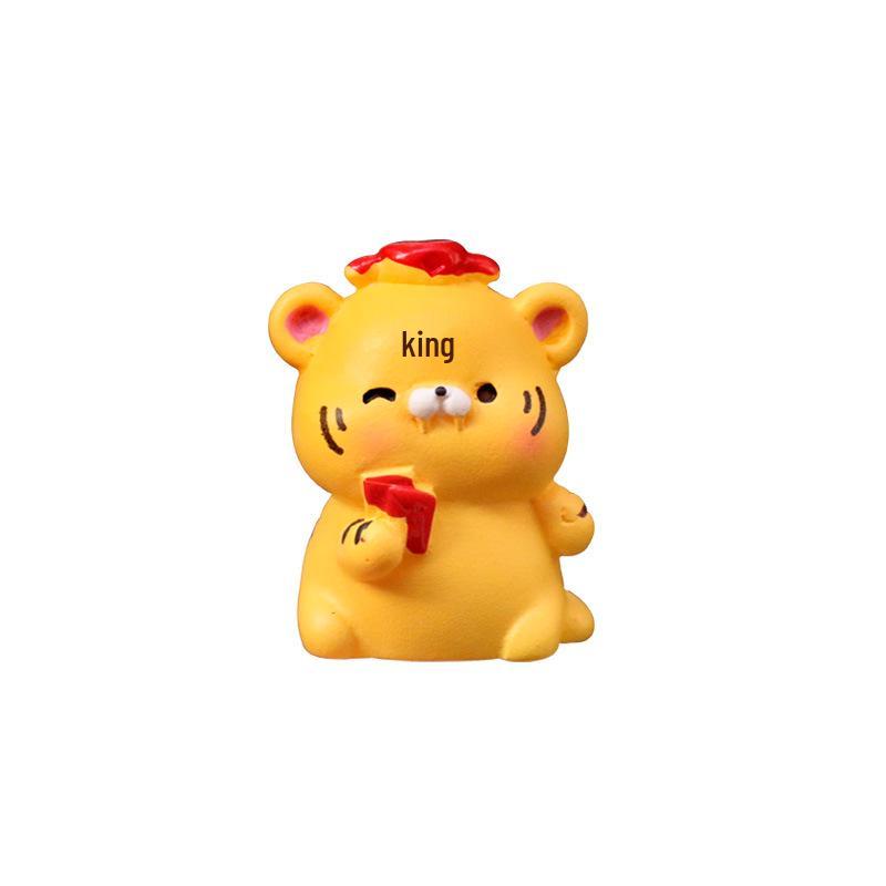 Mini Zodiac Plush Dolls - Cute Animal Figures for Desktop Decoration