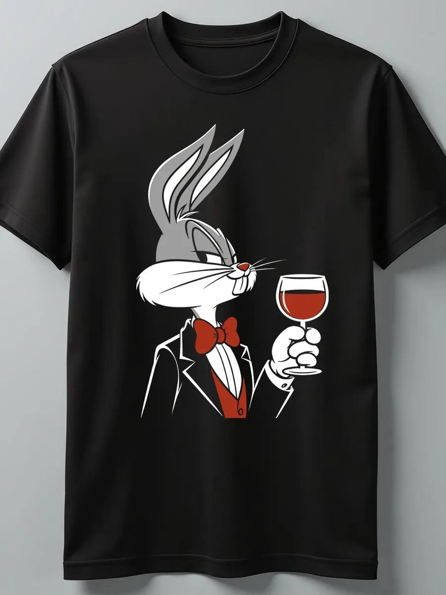 T-shirt with glowing print S