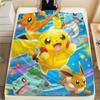Pokémon2 Flannel Blanket, High quality Comfortable for All Seasons, Home Decor, Warmth and Comfort