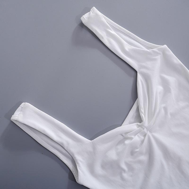 YYFS Dámská móda Ležérní Léto Jaro Jednobarevný potisk Halenky a košile bez rukávů