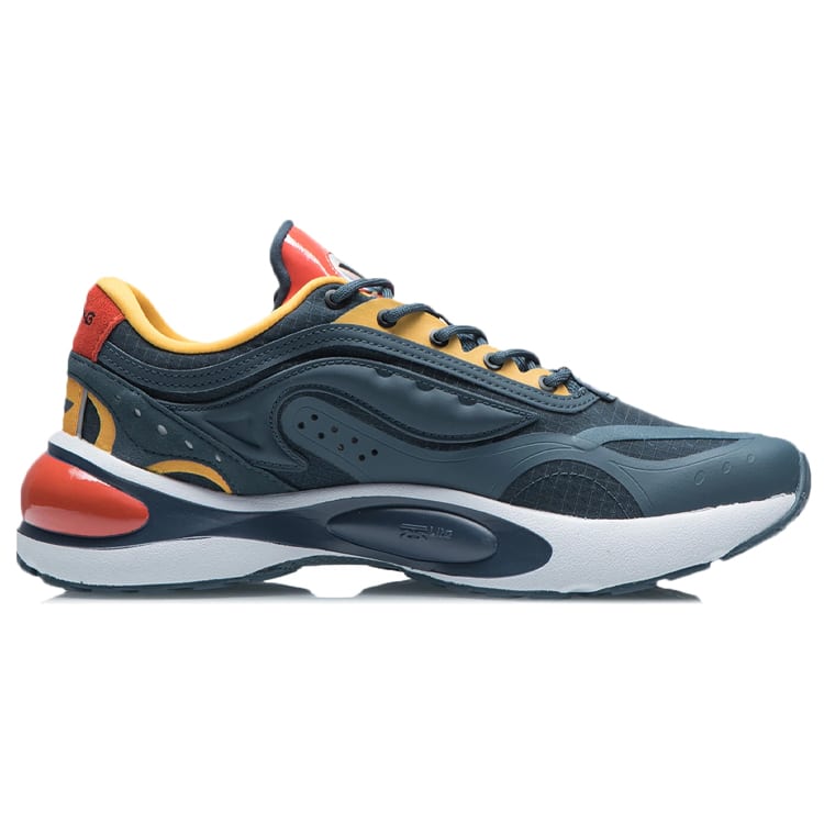 Li Ning V8 Sports Textile, Synthetic Leather Cushioning Slip Resistant Abrasion Resistant Lightweight Breathable ARHR039-4