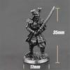 Copper Japanese Shogunate Samurai Soldiers Figurines Vintage Metal Solidiers Model Statues Home Decoration Desktop Ornaments