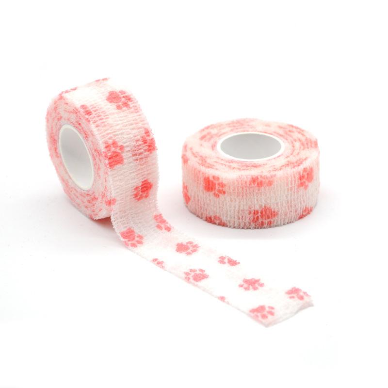 12 Rollen Vet Wrap Kohäsive Bandagen Großpackung Selbstklebende Bandage Wrap Selbsthaftende Bandage Vlies für Hunde Haustiere
