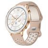 18mm Silikonband Kompatibel mit Oneplus Watch 3 43mm Zweifarbiges Atmungsaktives Armband für OPPO Watch X2 Mini Damen Herren Band