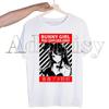 Bunny Girl Senpai Sakurajima Mai Printed T Shirt  Unisex Retro Washed Tops Tees Harajuku Tshirt Streetwear Hip Hop Male T-shirts Shirt