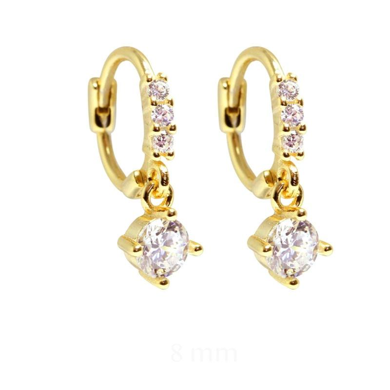 1.18 in Women's 14k Yellow Gold CZ Dangling Bow Tie Huggies Small Hoop Earrings 1.18 in Women's 14k Yellow Gold CZ Dangling Bow Tie Huggies Small Hoop Earrings