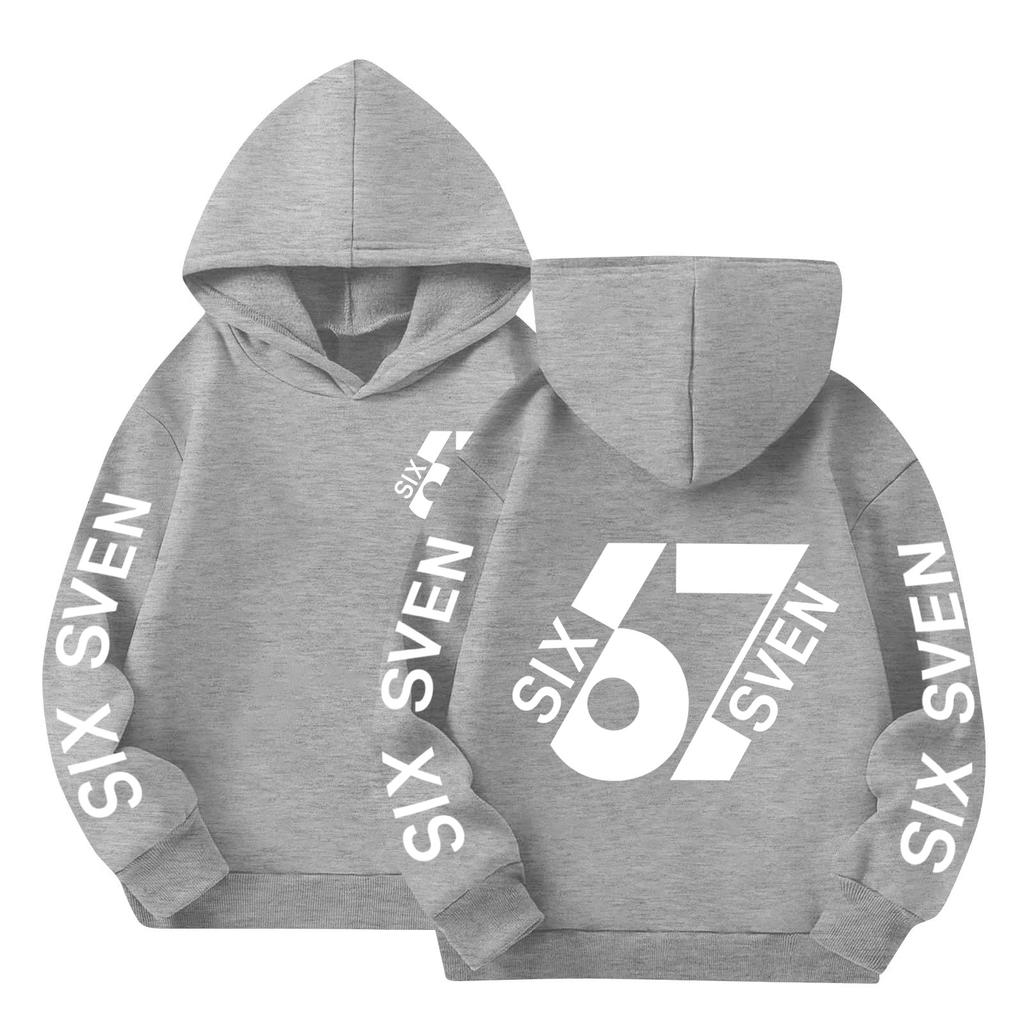 Chłopięca bluza z kapturem z nadrukiem z długim rękawem, casualowa, sportowa, wygodna