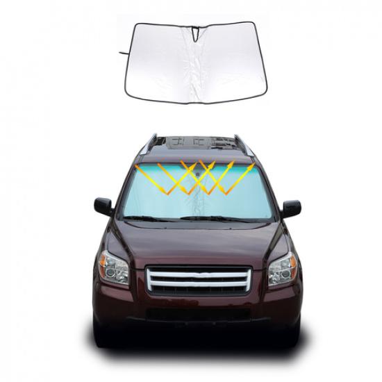 Foldable Car Sun Shade Windshield Window Sunshade Cover For Honda Pilot 2003-08