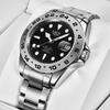 Men Watch Stainless Steel Band Date Mens Clock Business Male Watches Waterproof Luxuries Man Wrist Watches for Men