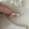 VENTFILLE 925 Sterling Silver Moon Tassel Opening Female Fashion Ins Ring Dropship Wholesale