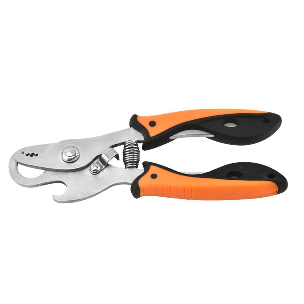 Snail Tail Cutting Tool Stainless Steel Escargot Scissors Snail Plier With Rubber Handle For Precise Snail Processing