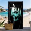 Nirvana Bedrukt Sneldrogend Strandlaken Super Absorberend Zacht Lichtgewicht Badlaken voor Zwembad Zomerreizen